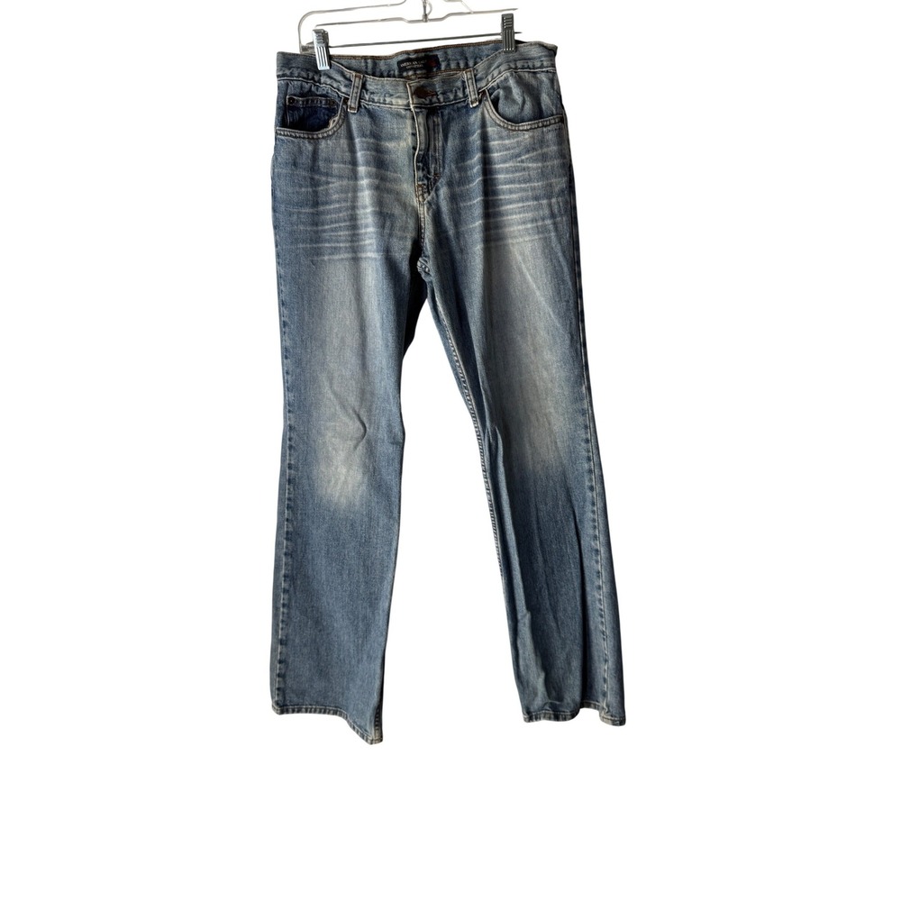 American Eagle Outfitters Vintage Y2k‎ Baggy Jeans Light Wash Bootcut Size 10